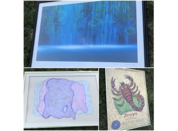 3 Piece Art Lot (click For Details)