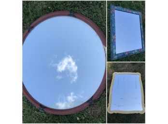 3 Piece Mirror Lot