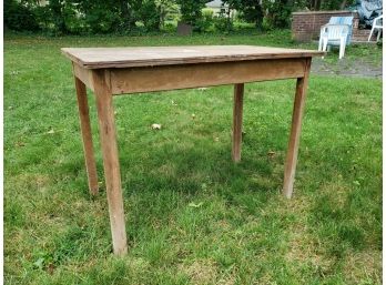 Vintage Wooden Work Table