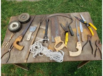 Saws, Schythes, And Shears