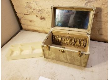 Vintage Samsonite Small Suitcase W/ Insert Shelving