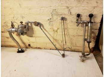 Vintage Dentists/Jewelers Drill And Beer Tap