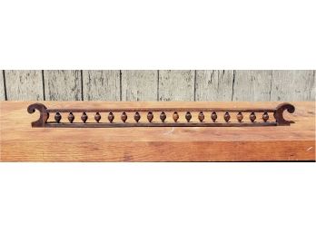 Wooden Antique Railing Embellishment