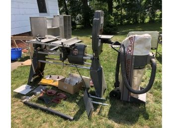 Shop Smith Woodworking Station Includes Bandsaw/Table Saw & Dust Vacuum