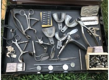 Lot Of Vintage Dental Tools
