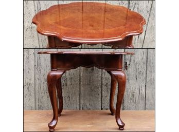 Mahogany Wooden Side Table