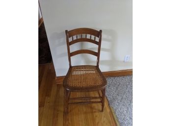 Antique Single Cane Seat Chair