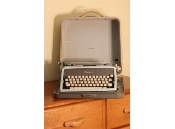 Olympia Pastel Blue Typewriter