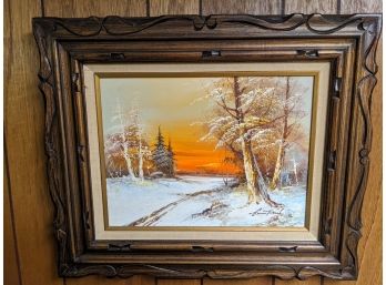 Vintage Signed Oil Painting