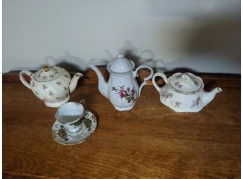 Teapot And Coffee Pot Lot