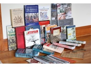 Huge Collection Of Civil War Books