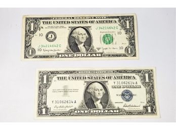 Nice Pair Of $1 Bills