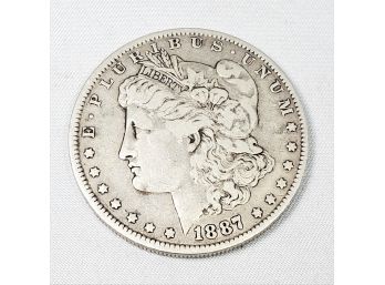 1887-O  Morgan Dollar