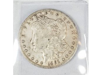 1891 Morgan Dollar  (129 Years Old)