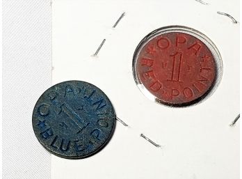 6 World War II Rations Tokens(OPA)