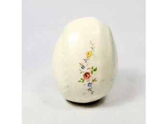 Flower Painted EGG Porcelain