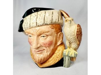 Royal Daulton --Large Toby Jug  ' The Falconer'      106/250