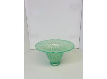 Blown Glass Swirl Vase