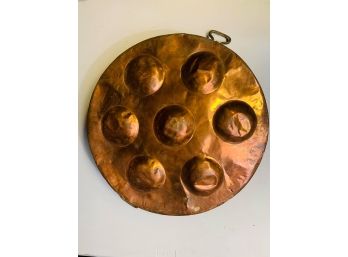 Antique Round Copper Mold