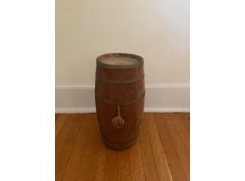 Vintage Wood Barrel
