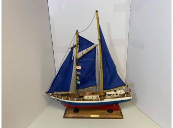 Vintage Saiing Ship Model