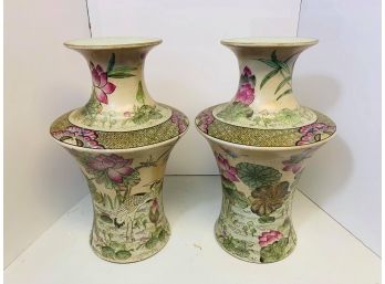 Pair Of Imported Vases