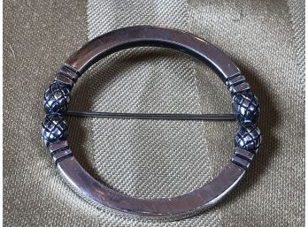 (J9) Stunning GEORG JENSEN Sterling Silver / 925 'Acorn' Pin/ Pendant (Early Mark) FABULOUS !