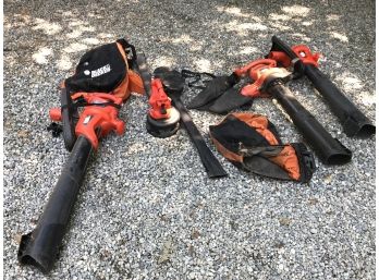 Great BLACK & DECKER Blower / Vac Lot - Might Be What You See OR Might Not