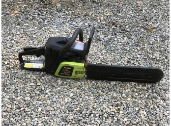 Very Nice POULAN 'Woodshark' Chainsaw With Blade Cover Model P3314WS - Great Saw !