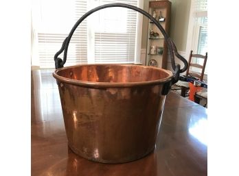 Incredible D. PICKING & Co. Handmade Copper Pail  AMAZING QUALITY ! (Dated 1989) HANDCRAFTED !