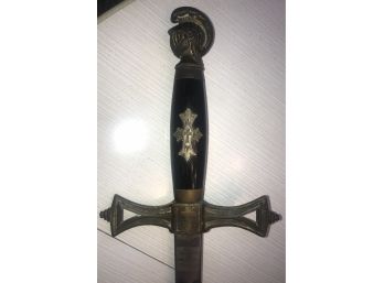Antique Masonic Templar Sword