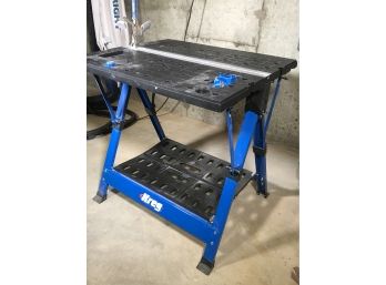 (T34 ) Great KREG  Woodworking Portable Work Station - KWS1000 - (Used A Handful Of Times)