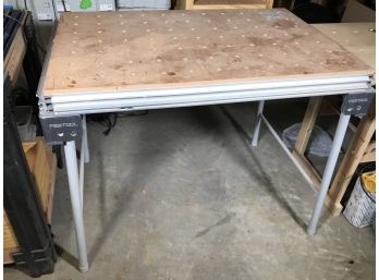 (T54) FESTOOL Folding Table / Folding Workbench - Very High Quality / Well Made