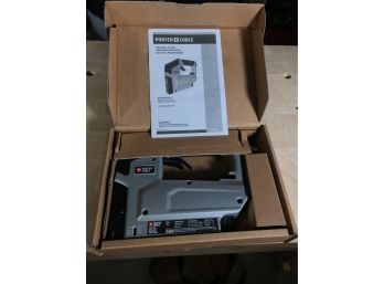 (T15) PORTER CABLE Pneumatic Cable Stapler - Model TS056  - BRAND NEW IN BOX !
