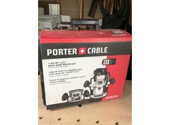 (T3) BRAND NEW - Porter Cable Router Multi Base Router Kit - NEW NEW NEW !  Never Opened !