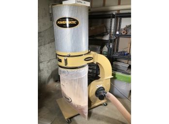 (T48) Powermatic Dust Collection Unit - Paid $750 W/Hose & Extra Bag - ABSOLUTELY LIKE NEW !