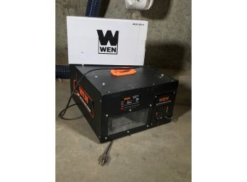 (T44) WEN Air Filtration System W/ Extra Filters - Model 3410 - W/Box Of WEN Extra Filters