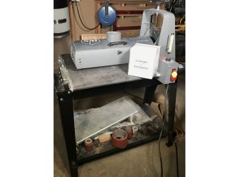 (T50) SM (SuperMax) Drum Sander 19-38 W/Extra Pieces (Everything In Photo) - Paid $1,600