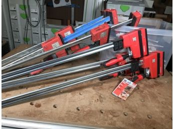 (T70) Lot Of Six (6) 50' Clamps By BESSEY - Half Of Them Are BRAND NEW - Other Half LIGHTLY USED