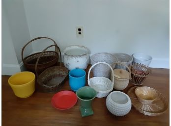 Baskets And Planter Pots