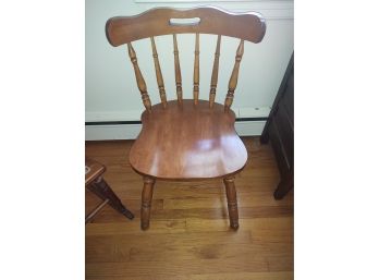 Vintage Maple Wood Chair