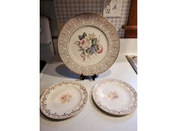 Gold Painted China