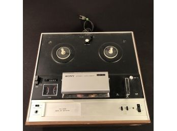 Sony Reel To Reel Tape Recorder (ID#273)