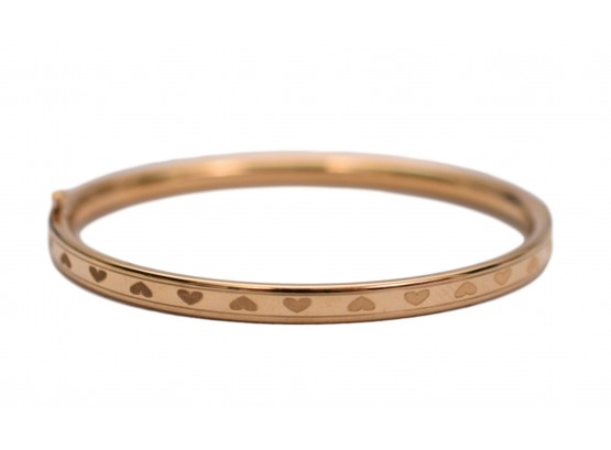 Child's 14K Yellow Gold Bangle Bracelet (3.3 Grams)