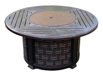 Patio Renaissance Outdoor Gas Fire Pit Table