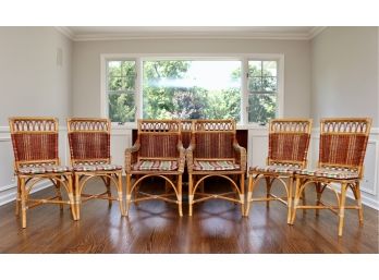 Set Of Seven Grange Camargue Dining Chairs (RETAIL $1,653 - See Receipt)