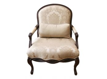 Bloomingdales Upholstered Wood Frame Accent Chair (RETAIL $1,428 - See Receipt)