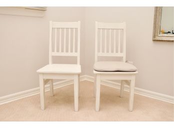 Pair Of Land Of Nod Side Chairs