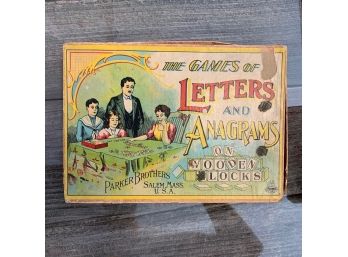 Antique Parker Brothers The Games Of Letters And Anagrams