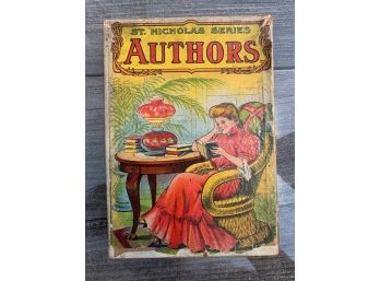 Antique Collectible St. Nicholas Series Game Of Authors